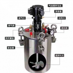 搅拌压力桶